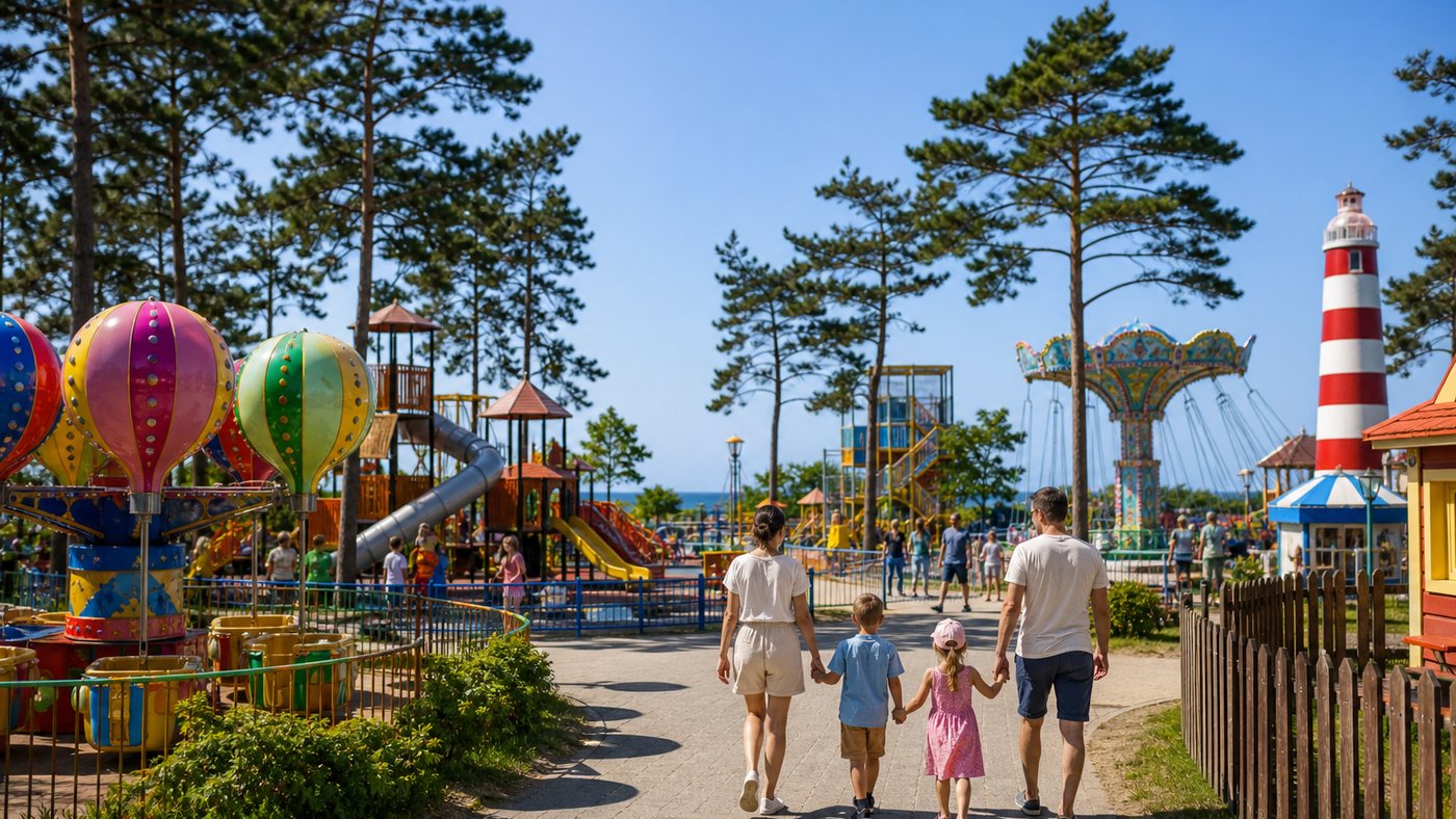 Discovery Park w Łebie jako rodzinna atrakcja z dziećmi